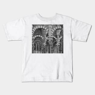 Cathedral Mosque of Cordoma Moorish architecture Kids T-Shirt